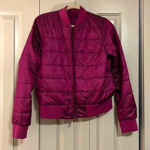 Lululemon Non-Stop Bomber Jacket Reversible Marvel